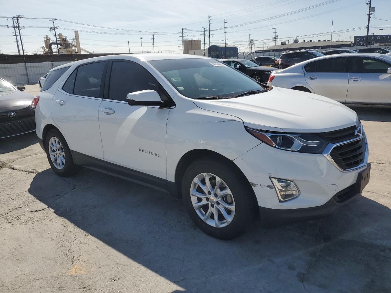 2019 Chevrolet Equinox VIN 2GNAXKEV3K6116827 Copart auction photo, side / rear end damage thumbnail 4