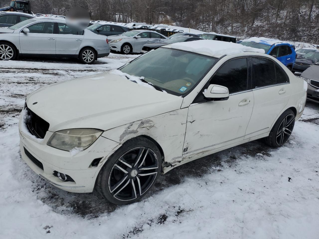 2008 Mercedes-Benz C-klasse VIN WDDGF81X38F128948