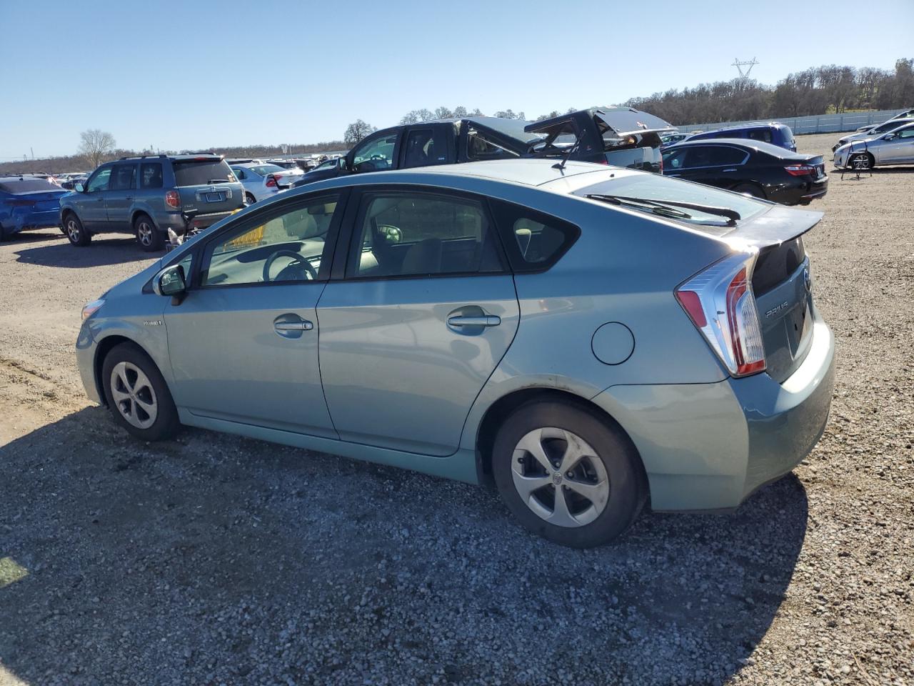 2015 Toyota Prius VIN JTDKN3DU2F1940893 Copart auction photo, water/flood / undercarriage damage thumbnail 2