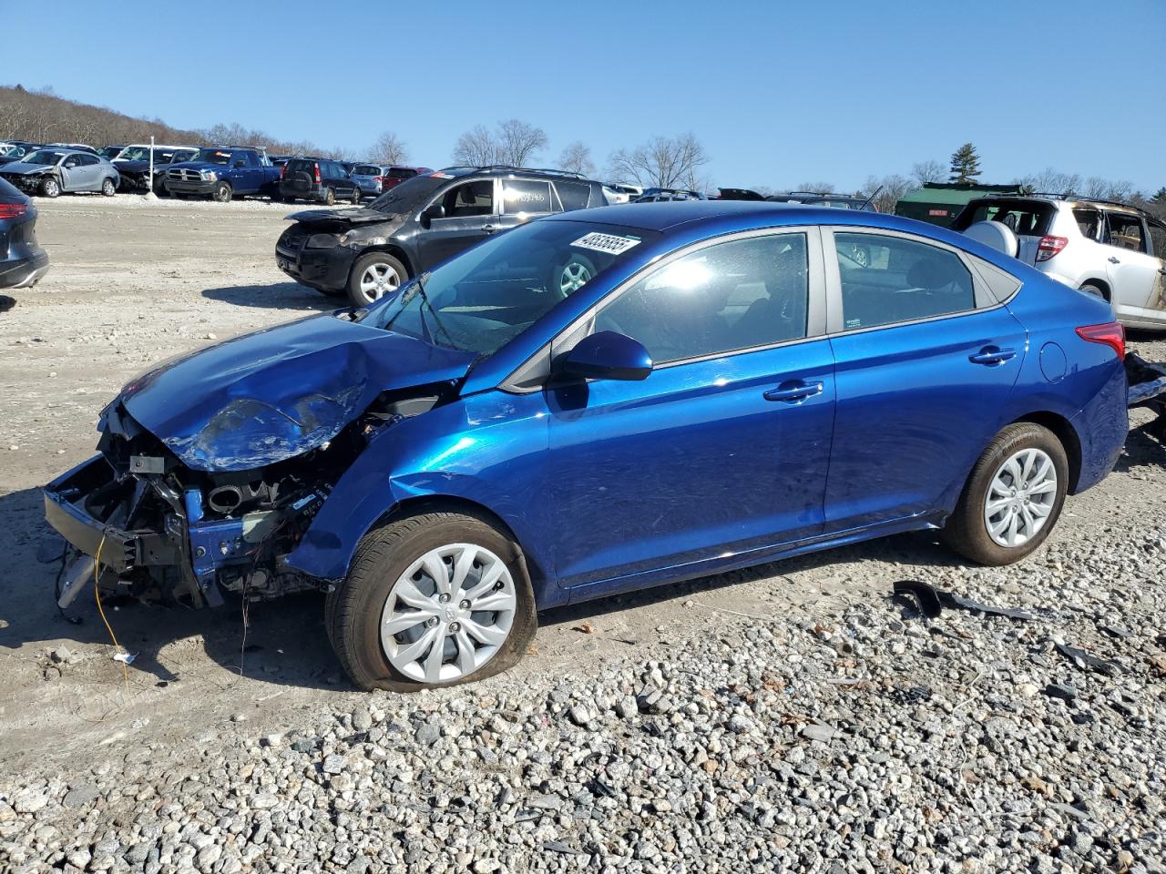 2022 Hyundai Accent VIN 3KPC24A65NE174646