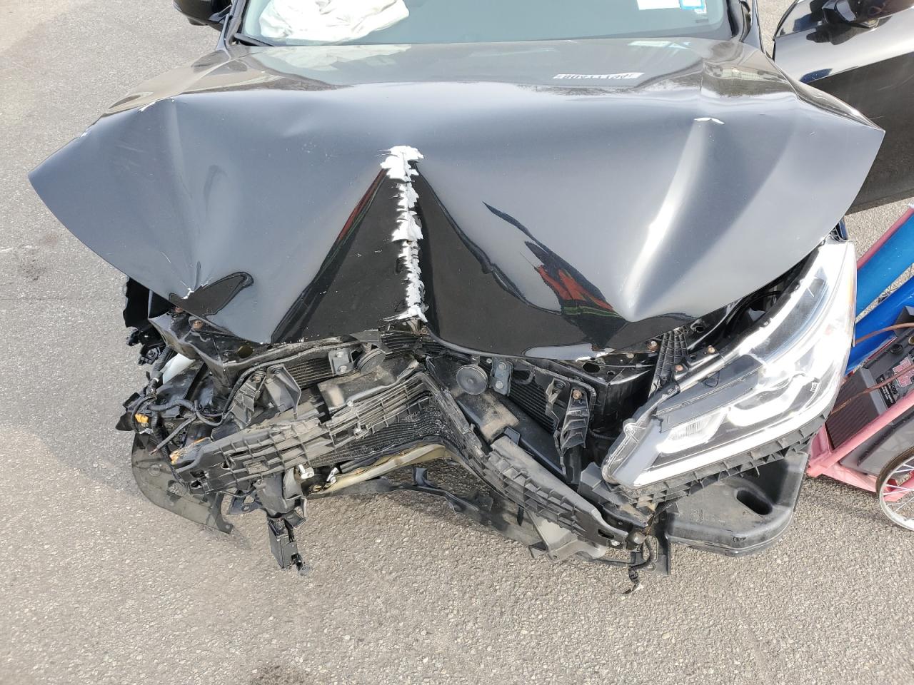 2017 Honda Accord VIN 1HGCR3F00HA040887 Copart auction photo, front end / minor dent/scratches damage thumbnail 13