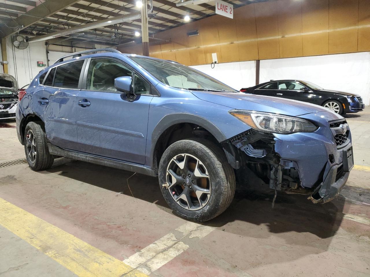 2020 Subaru XV VIN JF2GTAPC0L8256500 Copart auction photo, all over damage thumbnail 4
