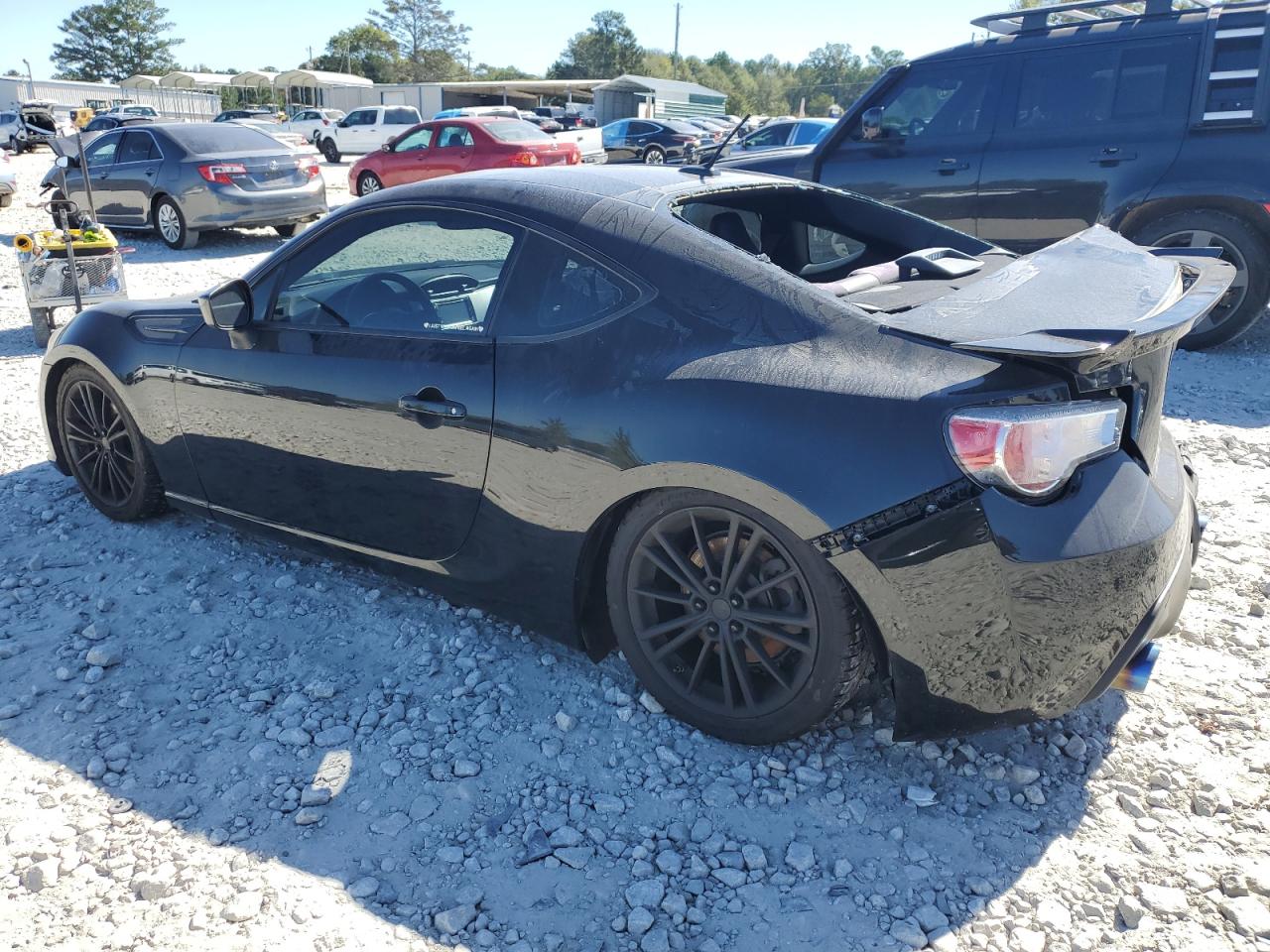 2013 Subaru BRZ VIN JF1ZCAC13D1613244 Copart auction photo, rear end / undercarriage damage thumbnail 2