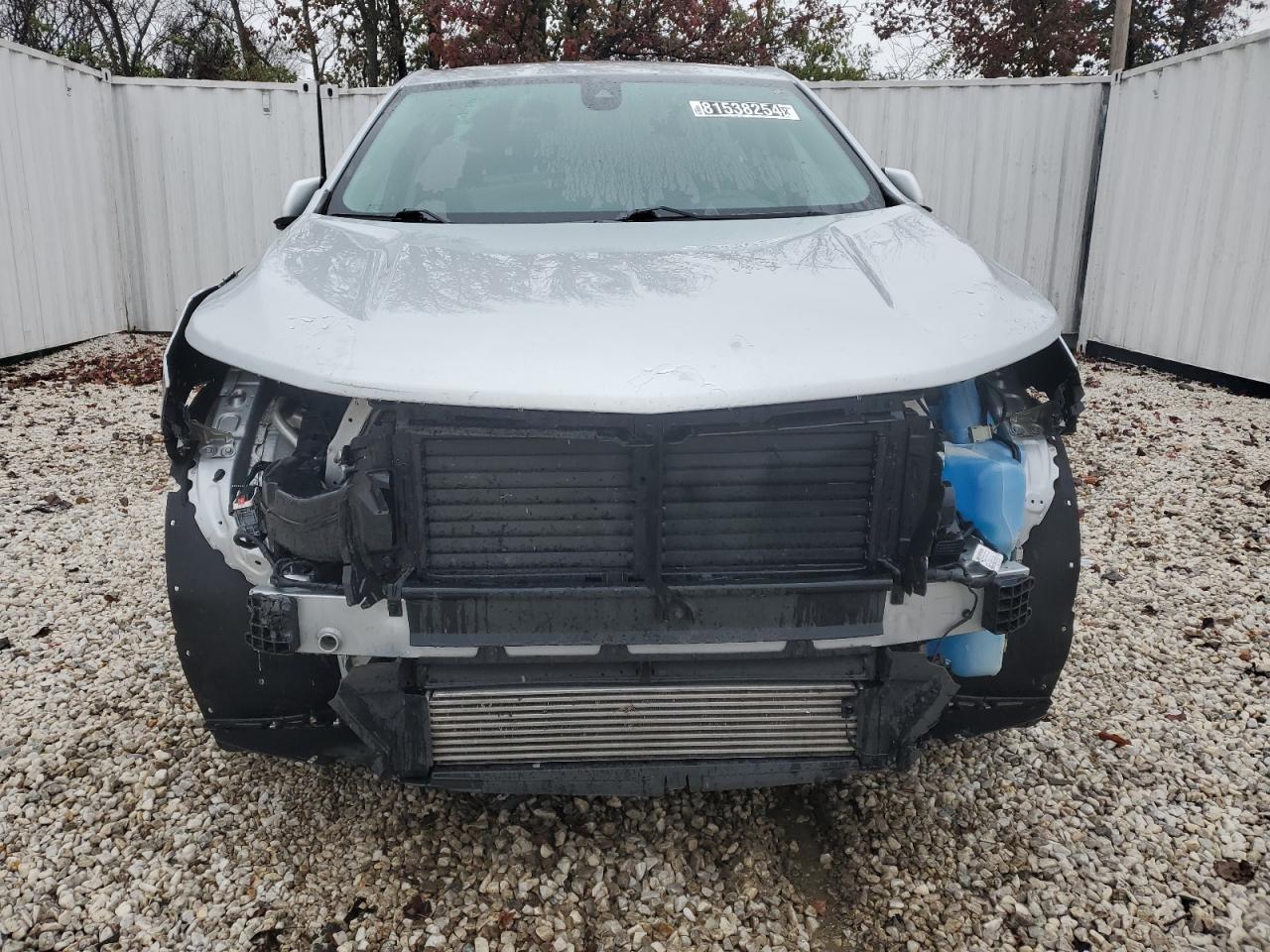 2022 Chevrolet Equinox VIN 3GNAXKEV8NL141853 Copart auction photo, rear end / front end damage thumbnail 5