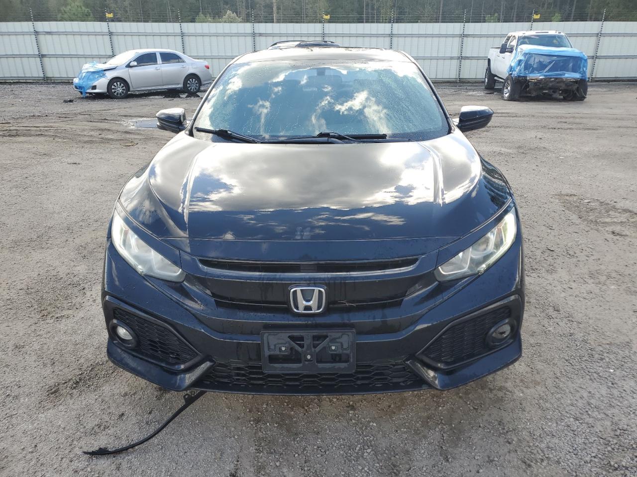 2018 Honda Civic VIN SHHFK7H5XJU207915 Copart auction photo, rear end damage thumbnail 5