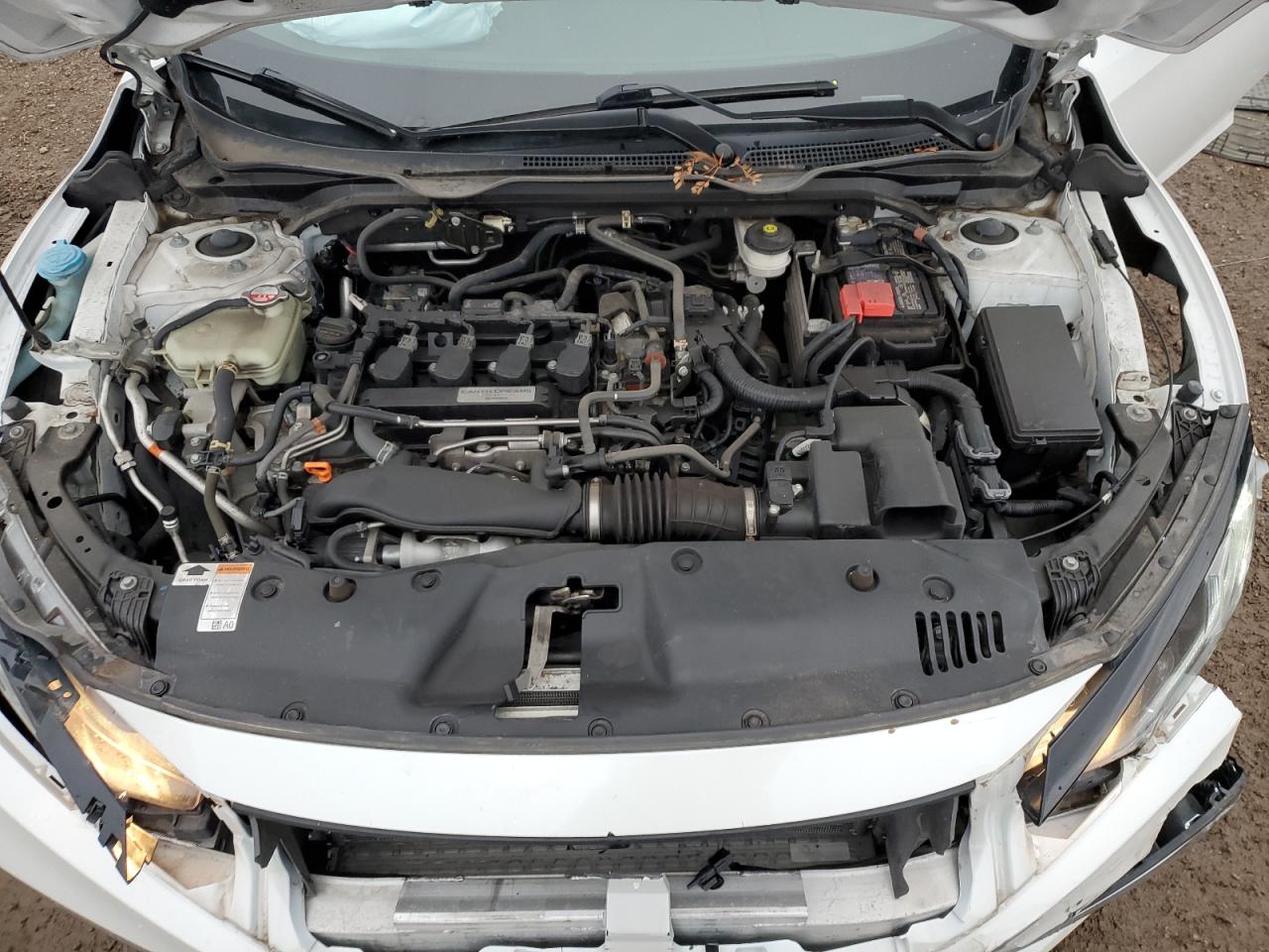 2020 Honda Civic VIN 19XFC1F73LE012490 Copart auction photo, front end damage thumbnail 12