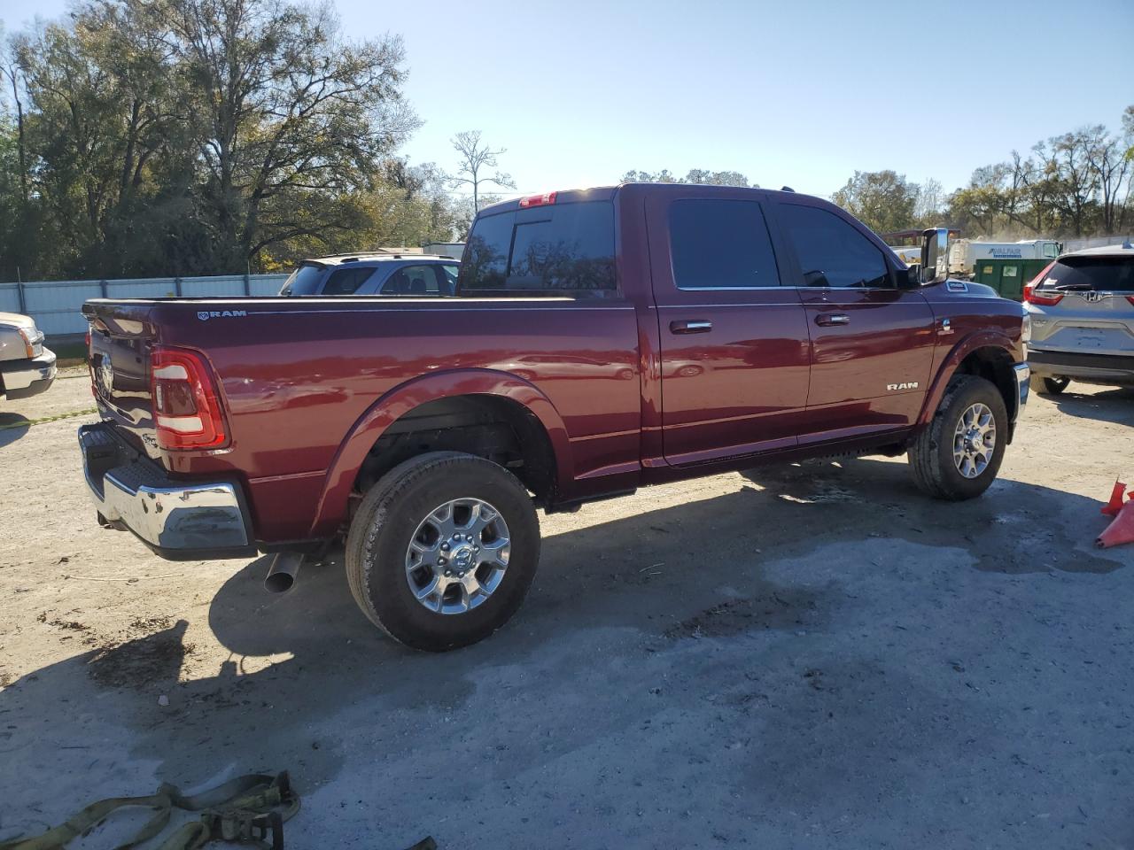 2021 RAM 2500 VIN 3C6UR5FL0MG669898 Copart auction photo, minor dent/scratches damage thumbnail 3