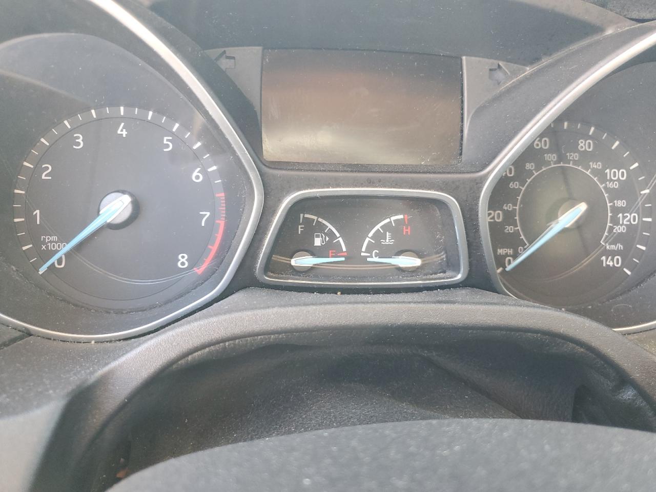 2016 Ford Focus VIN 1FADP3F2XGL310243 Copart auction photo, rear end damage thumbnail 9