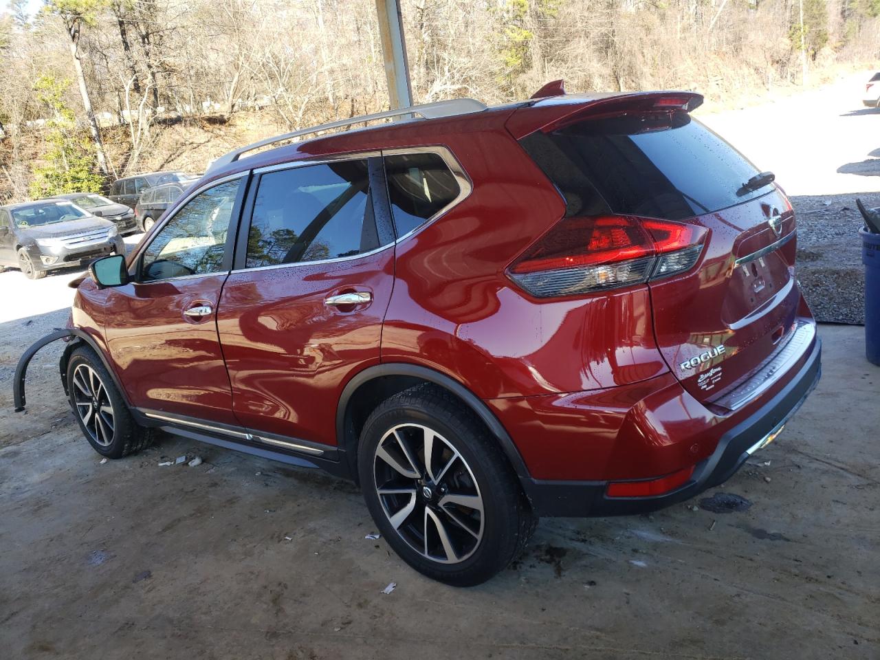 2019 Nissan Rogue VIN 5N1AT2MT0KC700528 Copart auction photo, front end damage thumbnail 2