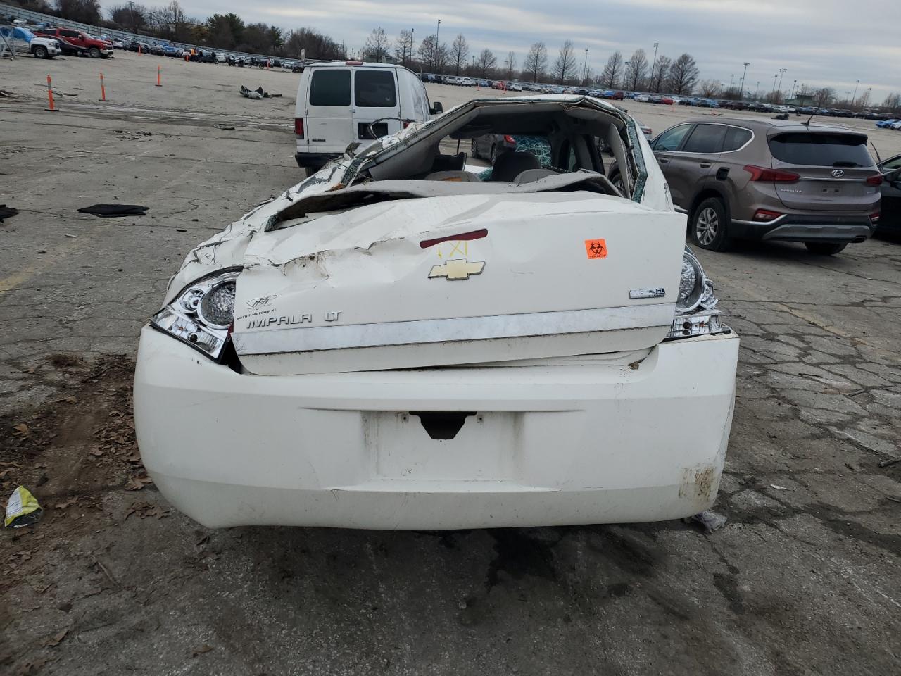 2007 Chevrolet Impala VIN 2G1WT58K179286440 Copart auction photo, all over damage thumbnail 6