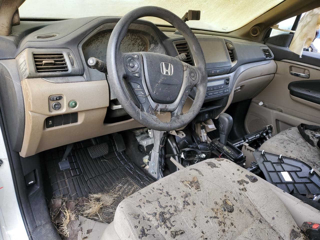 2016 Honda Pilot VIN 5FNYF6H39GB026563 Copart auction photo, burn damage thumbnail 8