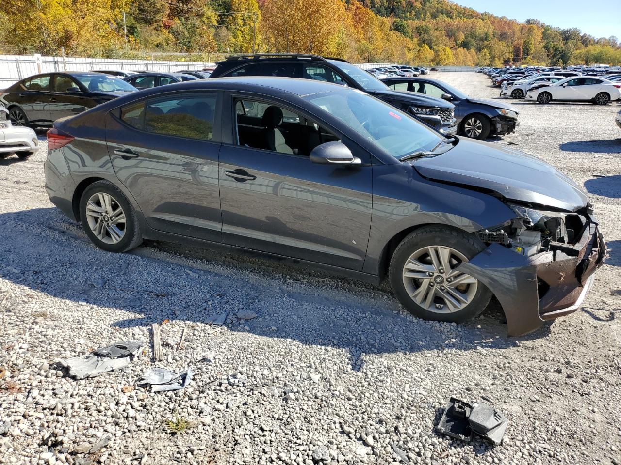 2020 Hyundai Elantra VIN 5NPD84LF0LH564286 Copart auction photo, front end damage thumbnail 4