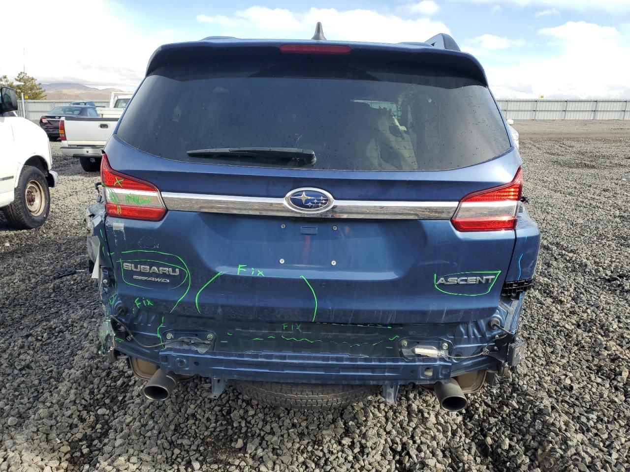 2021 Subaru Ascent VIN 4S4WMAFD9M3473541 Copart auction photo, rear end / side damage thumbnail 6