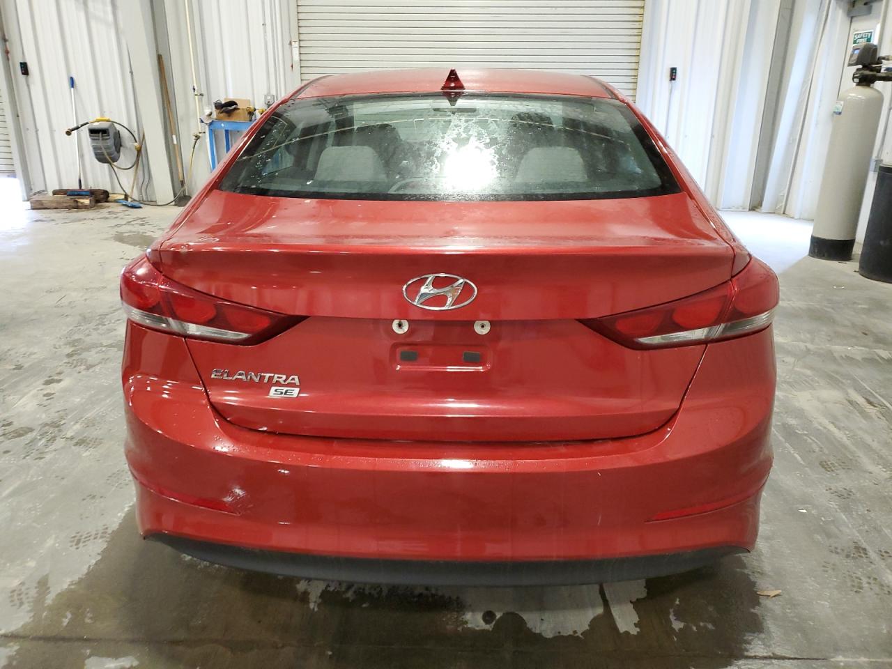 2017 Hyundai Elantra VIN 5NPD74LFXHH100495 Copart auction photo, front end damage thumbnail 6