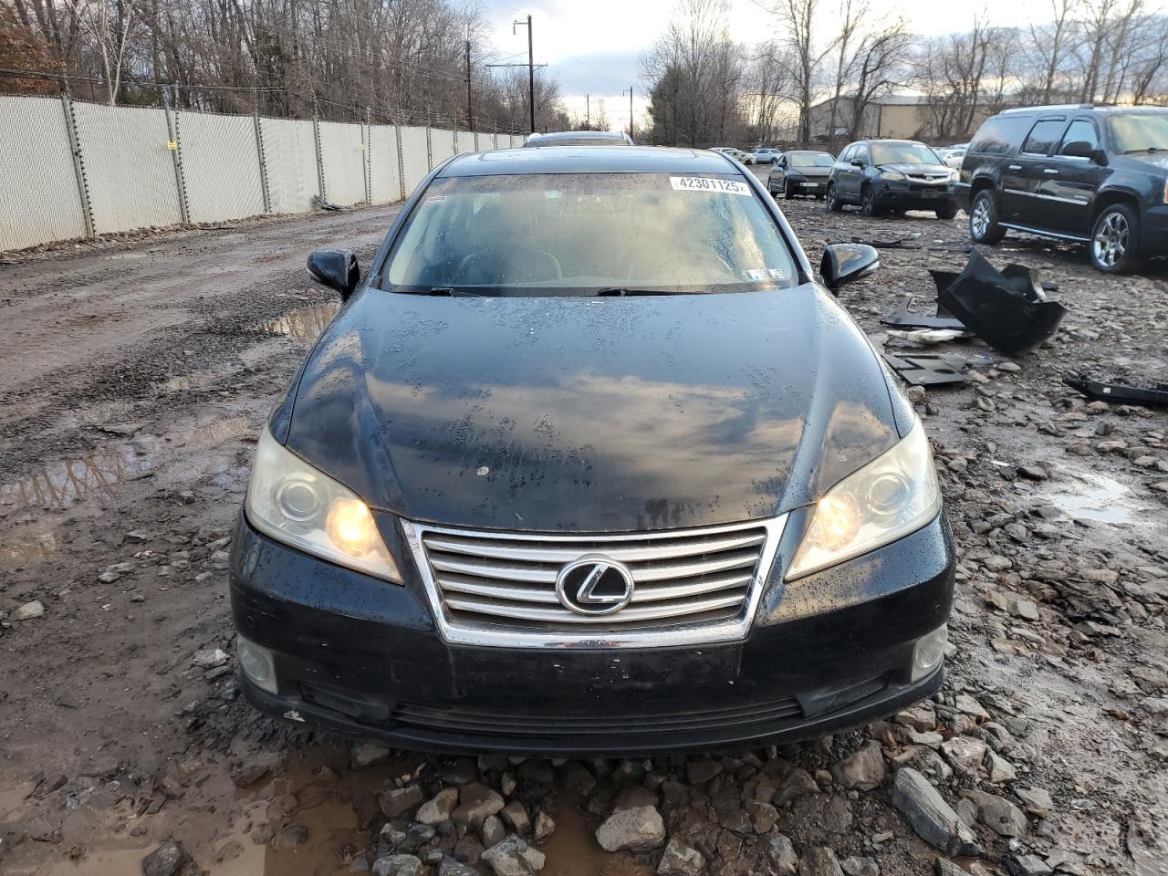 2011 Lexus ES VIN JTHBK1EG0B2429255 Copart auction photo, rear end / front end damage thumbnail 5
