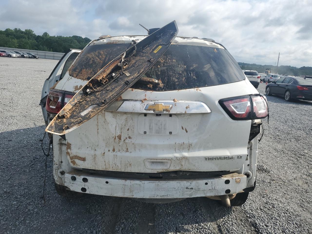 2016 Chevrolet Traverse VIN 1GNKRHKD5GJ205354 Copart auction photo, all over / rollover damage thumbnail 6