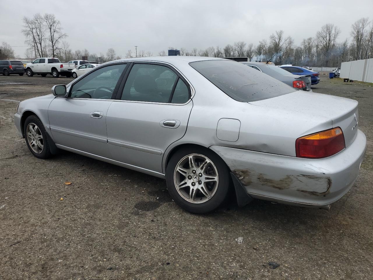 2000 Acura TL VIN 19UUA5664YA052617 Copart auction photo, rear end damage thumbnail 2