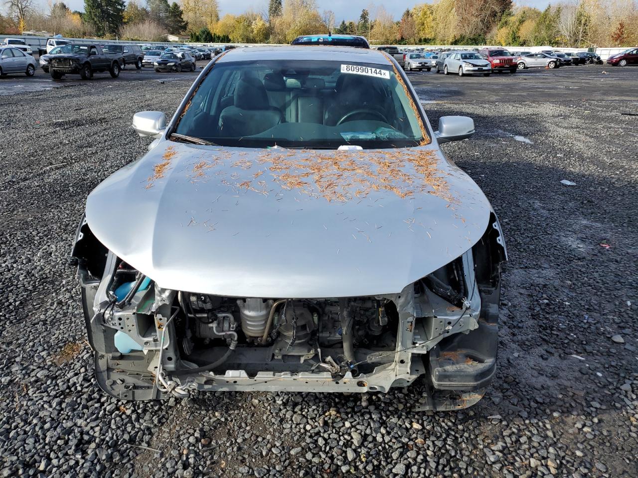 2014 Honda Accord VIN 1HGCR3F88EA009159 Copart auction photo, front end damage thumbnail 5