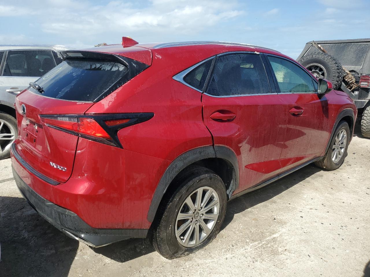 2020 Lexus NX VIN JTJDARBZ6L5020272 Copart auction photo, water/flood damage thumbnail 3