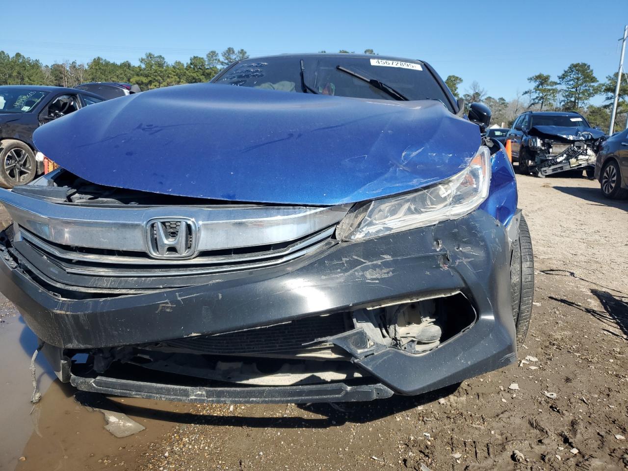 2016 Honda Accord VIN 1HGCR2F89GA031698 Copart auction photo, mechanical / front end damage thumbnail 5
