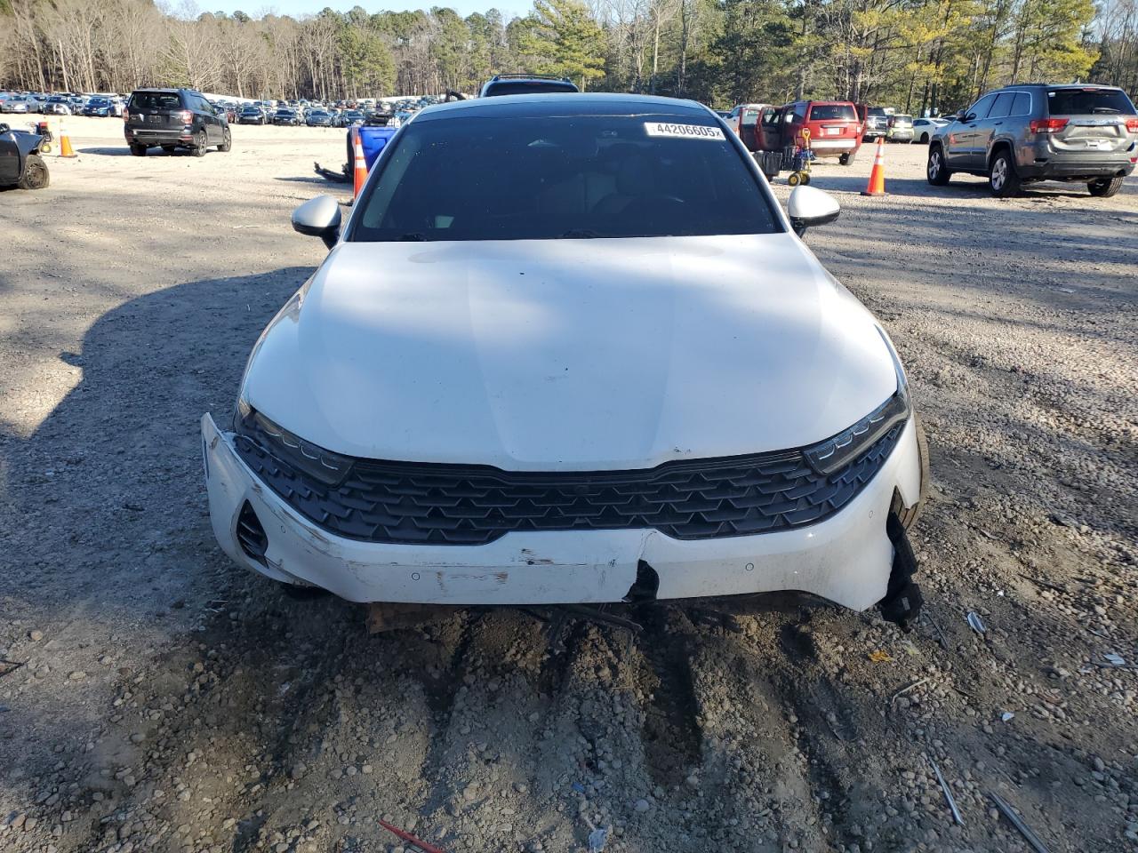 2022 KIA K5 VIN 5XXG34J23NG145097 Copart auction photo, front end / rear end damage thumbnail 5