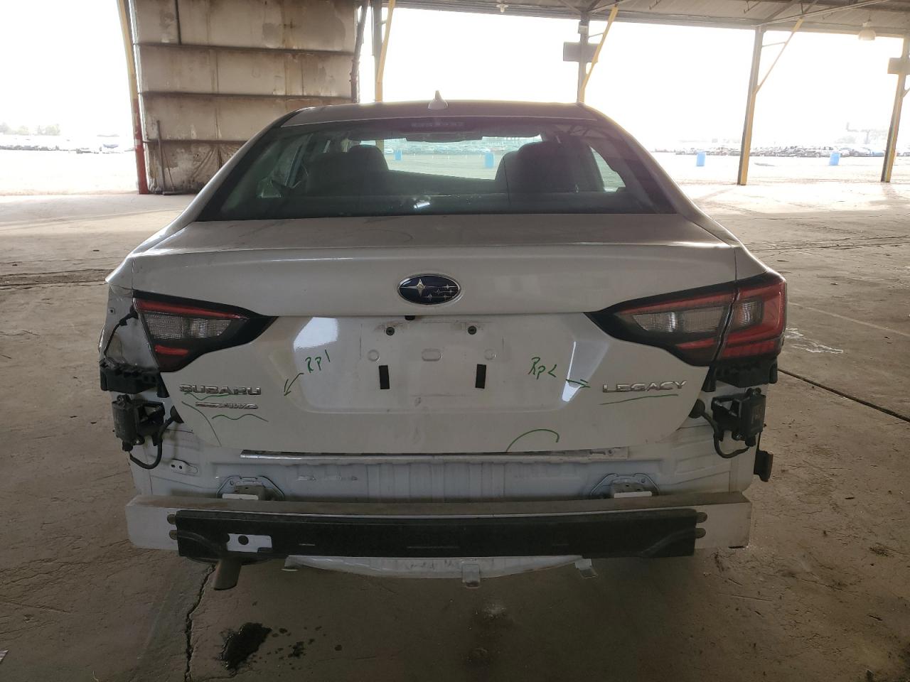2024 Subaru Legacy VIN 4S3BWAD63R3015499 Copart auction photo, all over damage thumbnail 6
