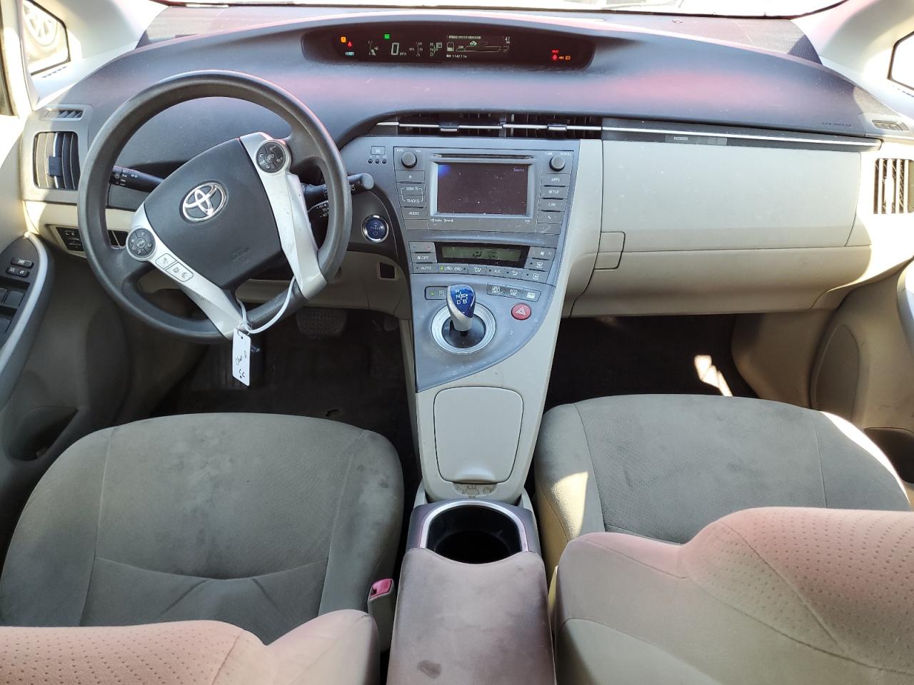 2012 Toyota Prius VIN JTDKN3DU1C1582018 Copart auction photo, all over damage thumbnail 8