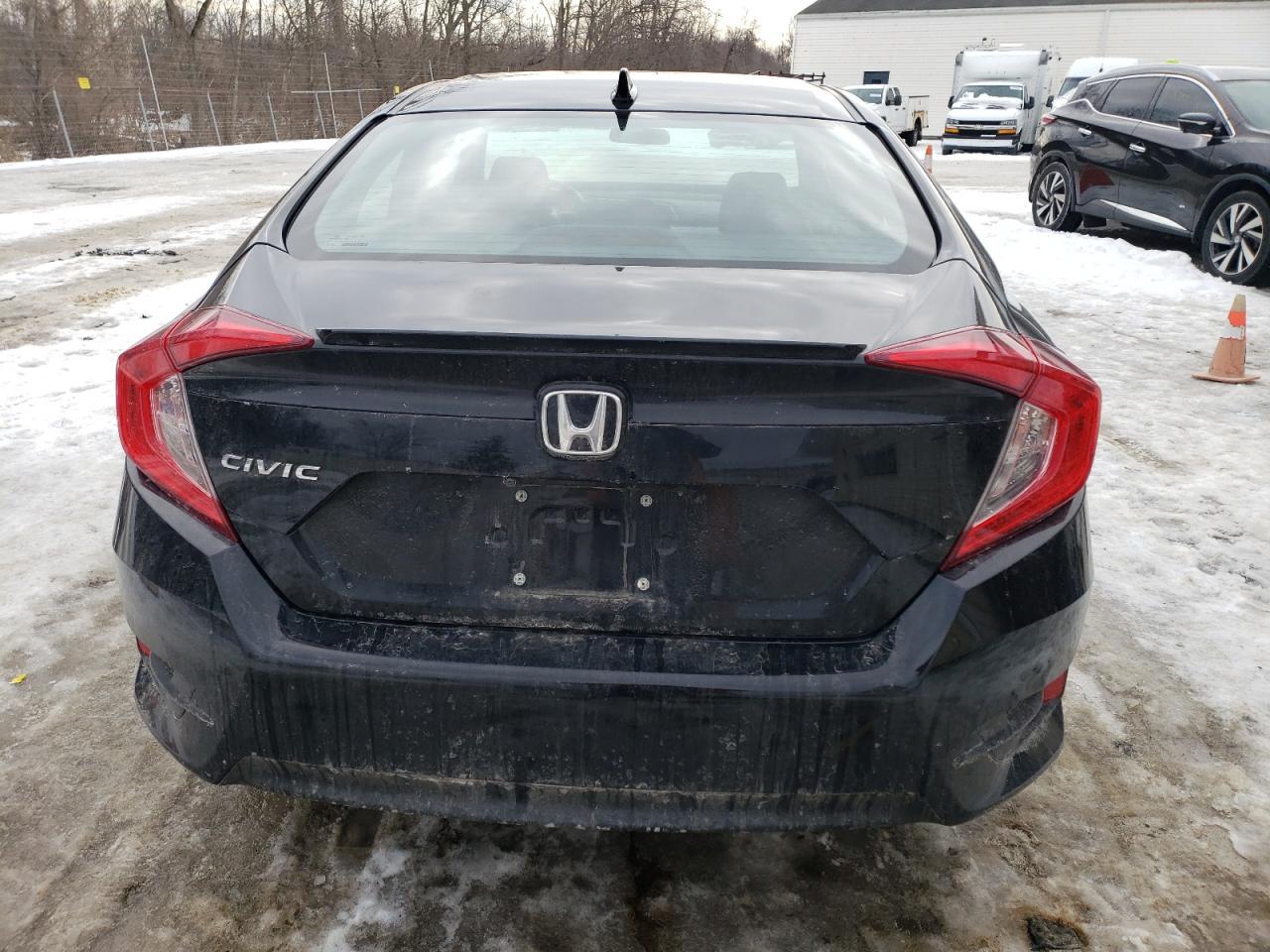 2017 Honda Civic VIN 19XFC1F39HE017939 Copart auction photo, front end damage thumbnail 6