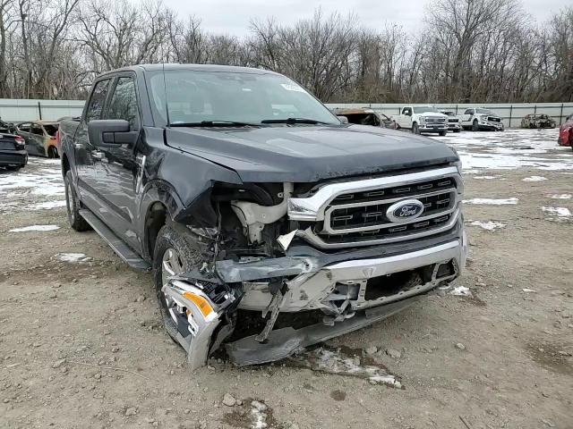 2021 Ford F-150 VIN 1FTFW1E55MKE39921 Copart auction photo, front end / hail damage thumbnail 10