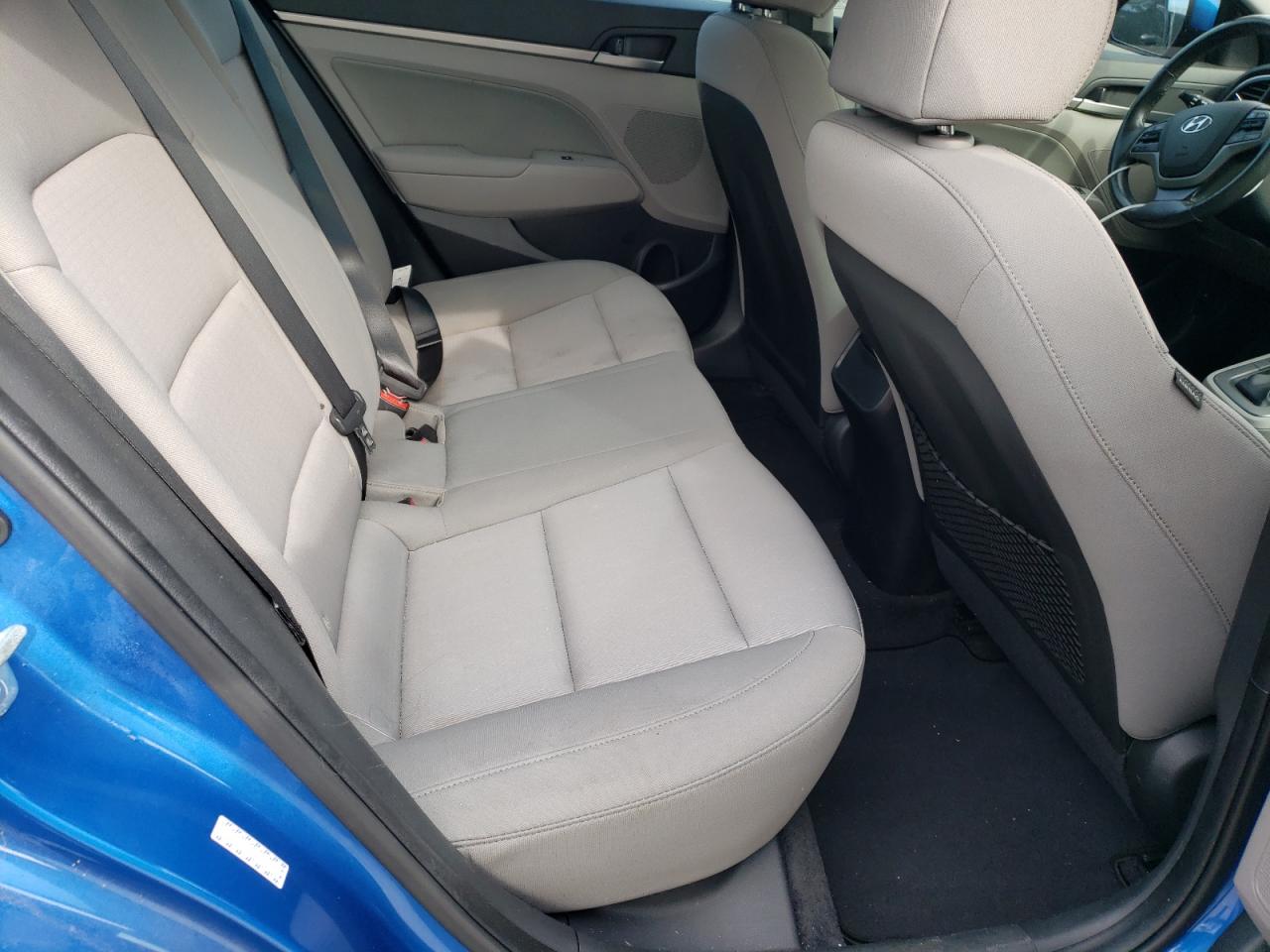 2018 Hyundai Elantra VIN KMHD84LF1JU609072 Copart auction photo, side / rear end damage thumbnail 10