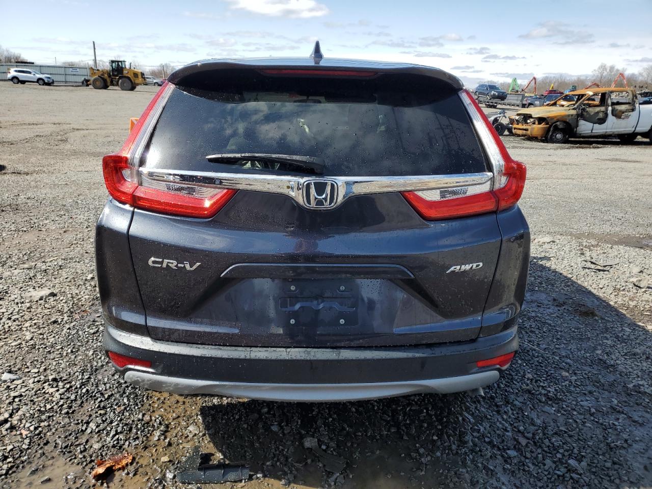 2019 Honda CR-V VIN 7FARW2H52KE046410 Copart auction photo, front end / side damage thumbnail 6