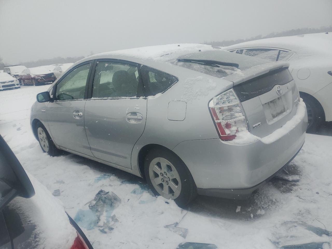 2008 Toyota Prius VIN JTDKB20UX87768878 Copart auction photo, front end / side damage thumbnail 2