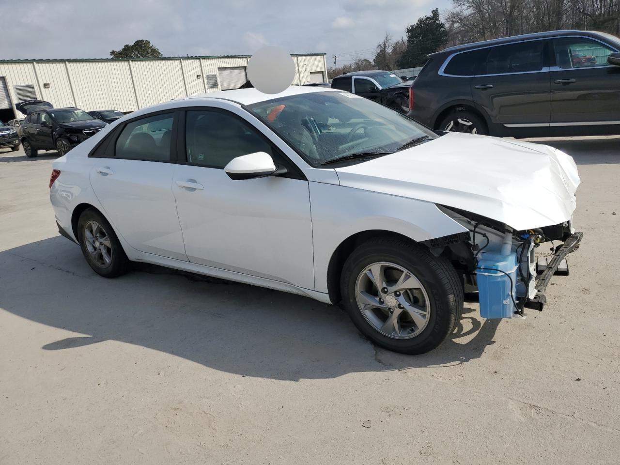 2021 Hyundai Elantra VIN 5NPLL4AG7MH041631 Copart auction photo, front end damage thumbnail 4