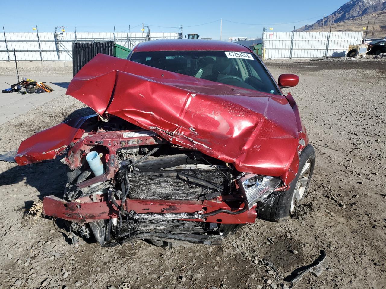 2007 Chrysler 300 VIN 2C3LA43R47H625751 Copart auction photo, front end / side damage thumbnail 5