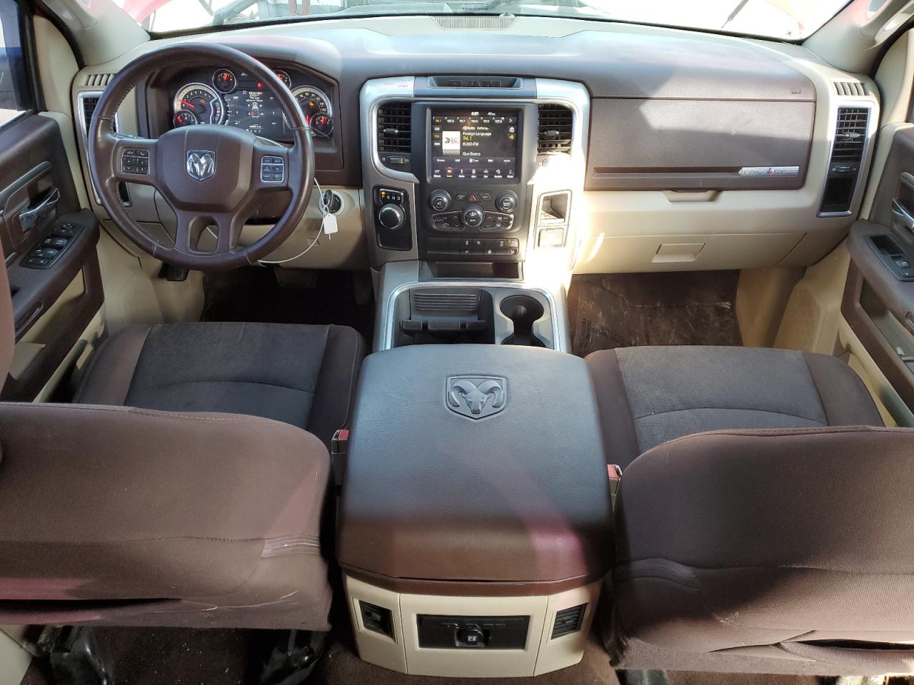 2018 RAM 1500 VIN 3C6RR6LTXJG129308 Copart auction photo, front end damage thumbnail 8
