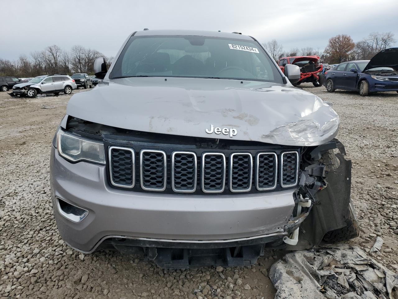 2018 Jeep Grand Cherokee VIN 1C4RJFAG5JC277441 Copart auction photo, front end damage thumbnail 5