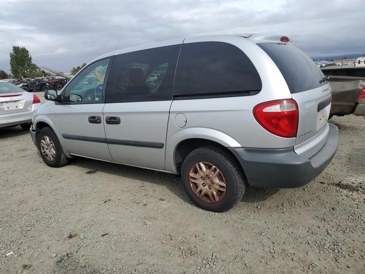 2005 Dodge Caravan VIN 1D8GP25R55B322272 Copart auction photo, front end / side damage thumbnail 2