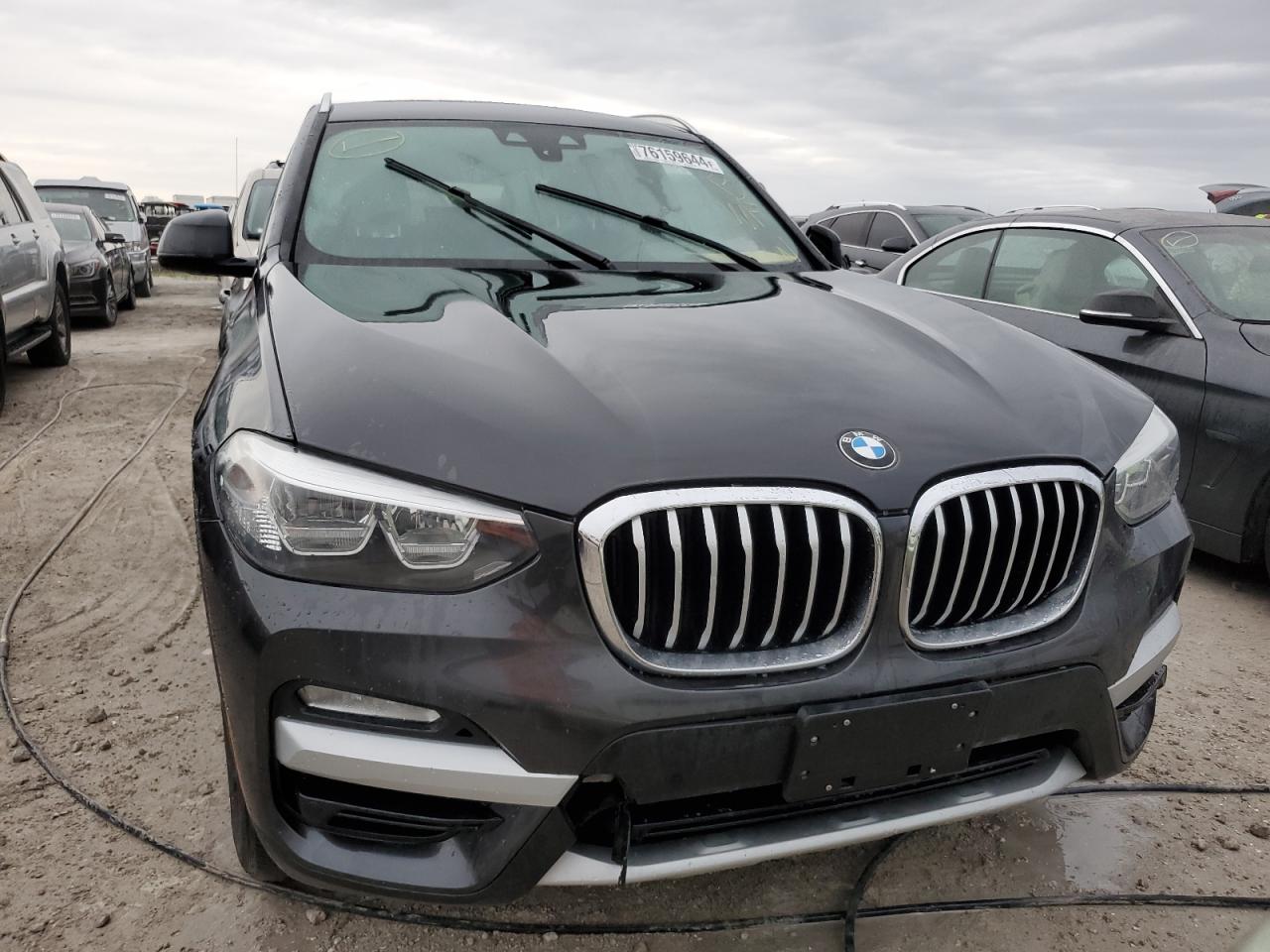 2019 BMW X3 VIN 5UXTR9C5XKLP89515 Copart auction photo, water/flood damage thumbnail 5