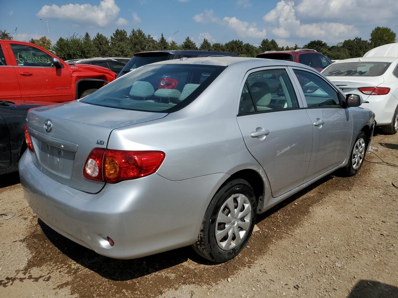 2010 Toyota Corolla VIN 1NXBU4EE7AZ243030 Copart auction photo, front end / minor dent/scratches damage thumbnail 3