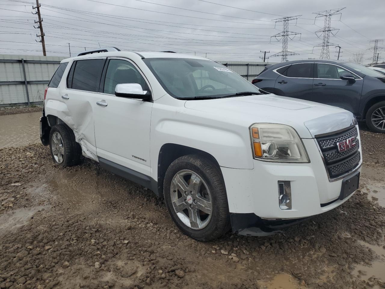 2012 GMC Terrain VIN 2GKALWEK8C6171863 Copart auction photo, side / rear end damage thumbnail 4