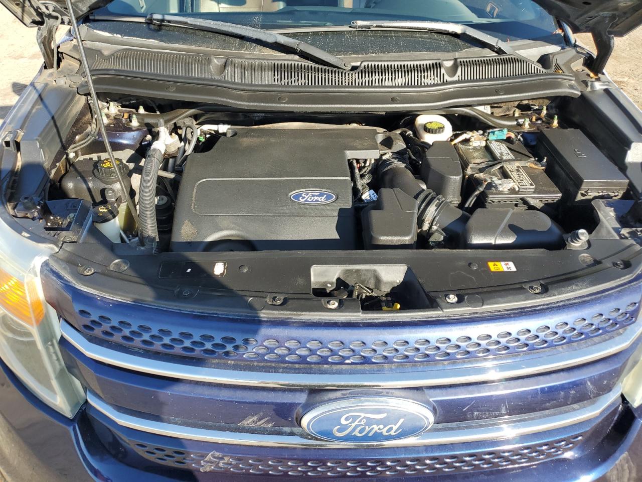 2011 Ford Explorer VIN 1FMHK7F80BGA60787 Copart auction photo, undercarriage damage thumbnail 13