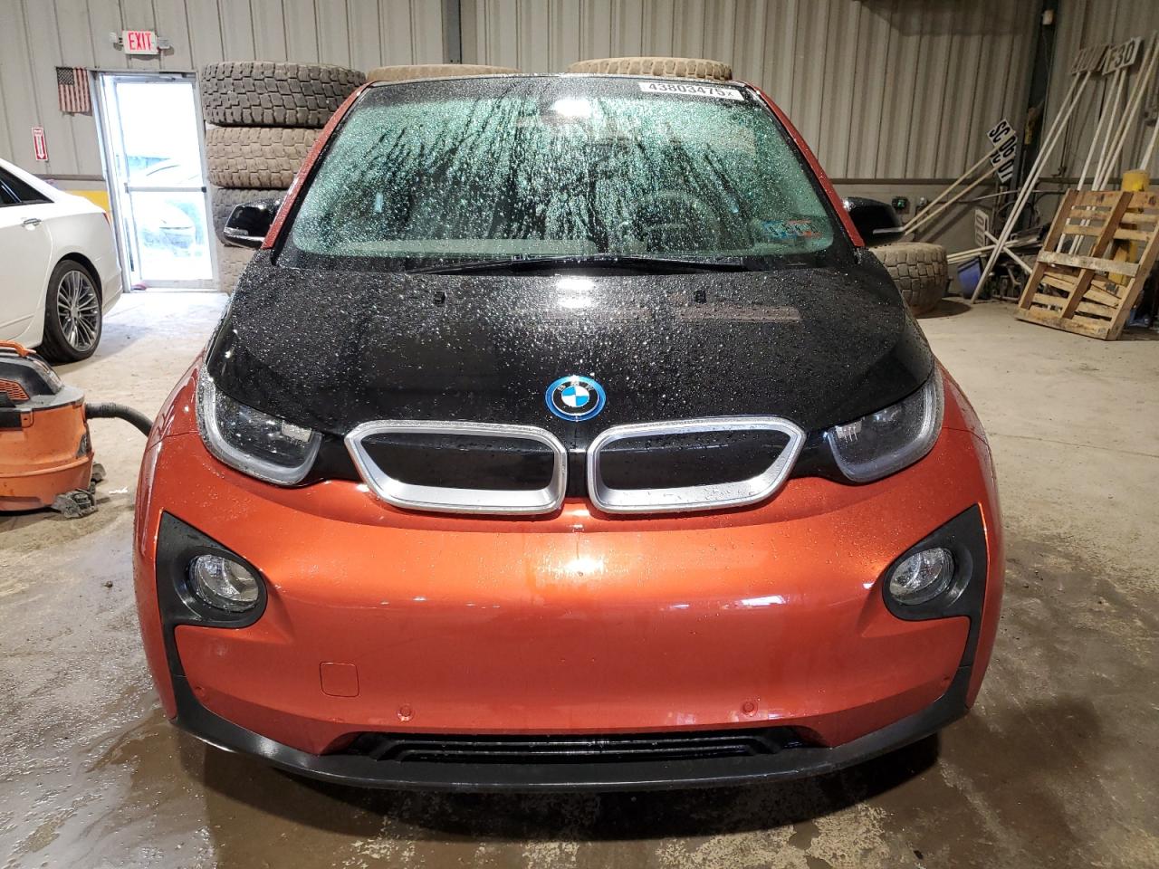 2015 BMW i3 VIN WBY1Z4C54FV502402 Copart auction photo, side damage thumbnail 5