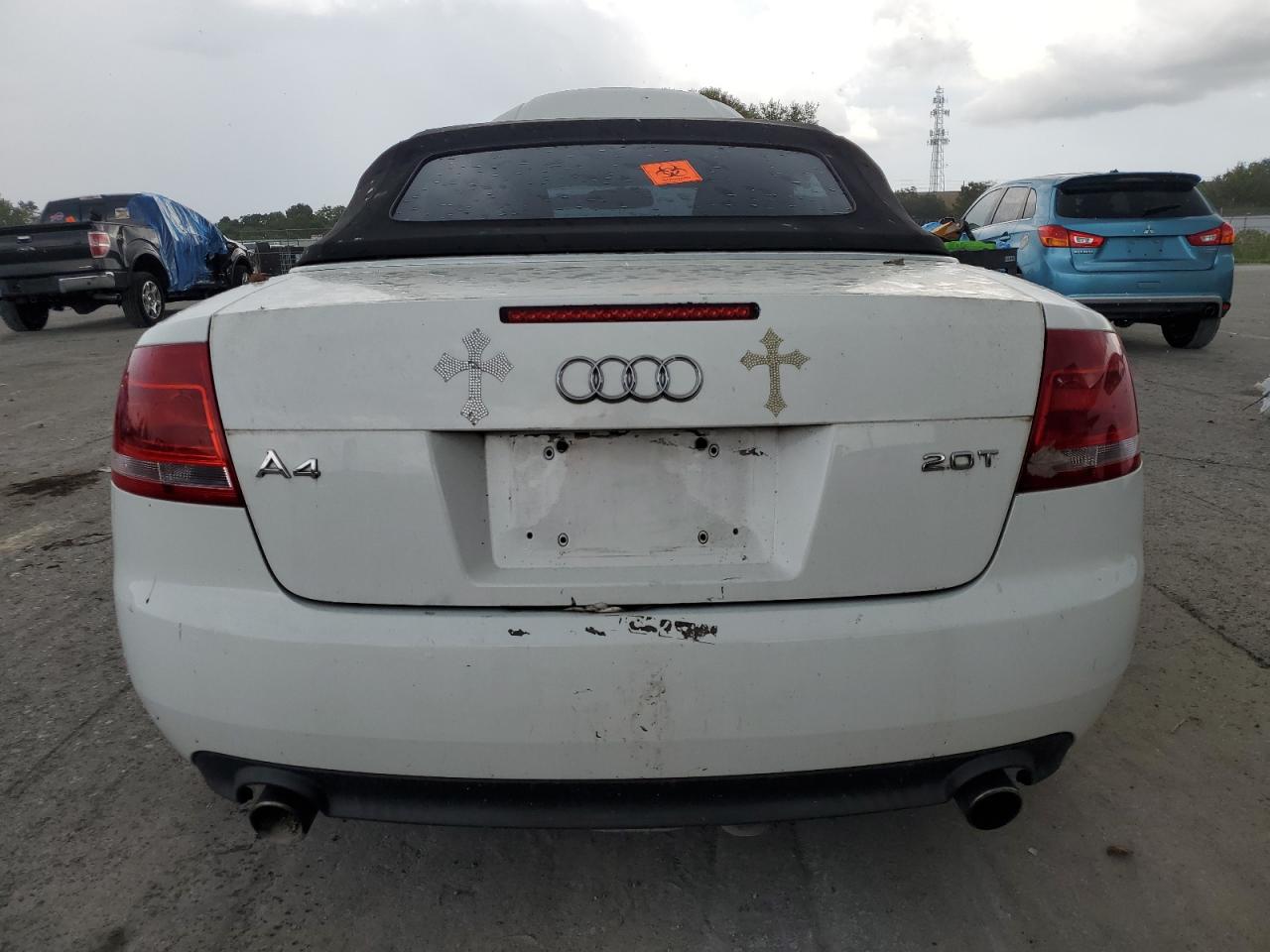 2008 Audi A4 VIN WAUAF48H78K001955 Copart auction photo, front end damage thumbnail 6