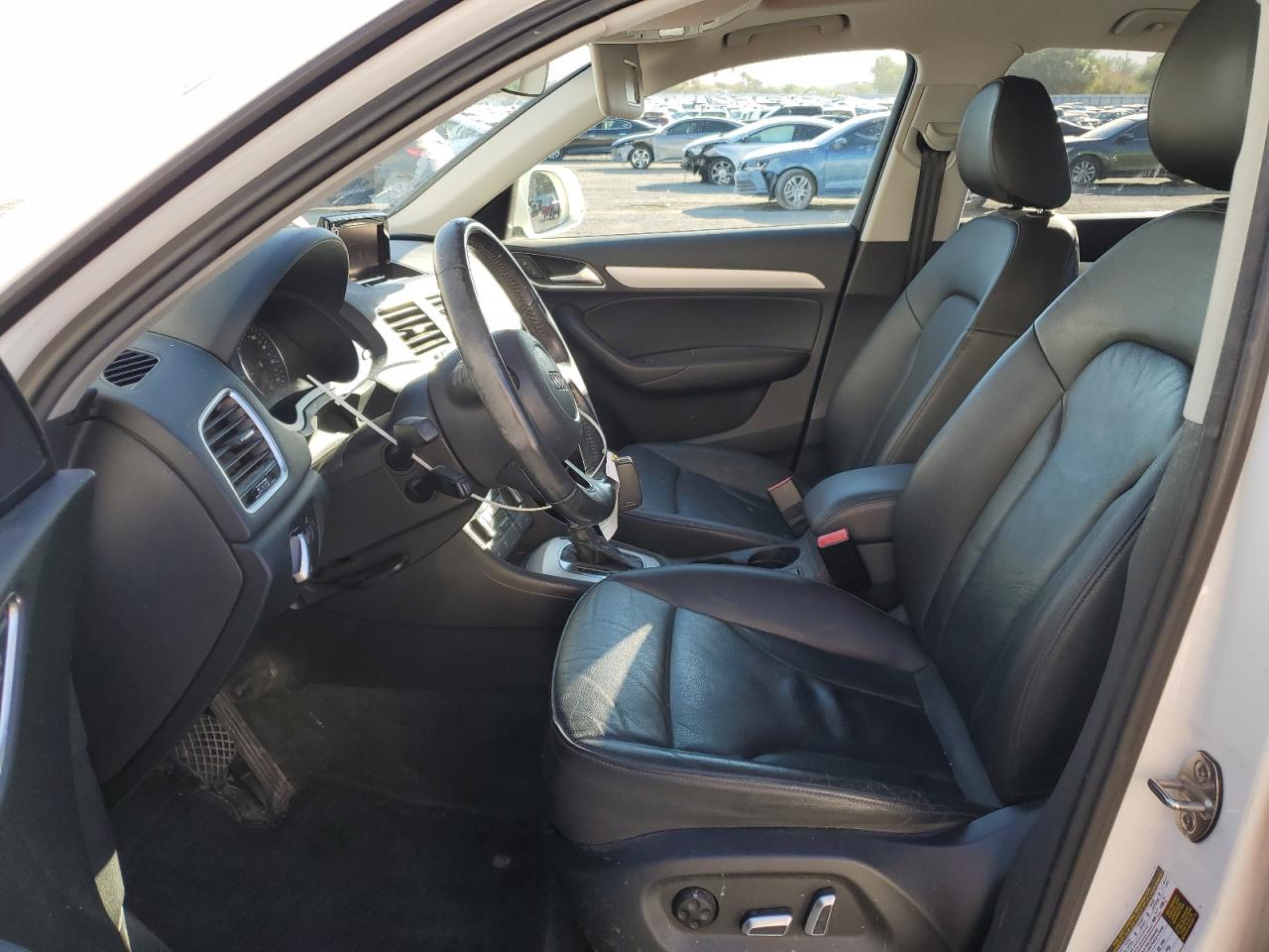 2017 Audi Q3 VIN WA1ECCFS1HR011257 Copart auction photo, front end damage thumbnail 7