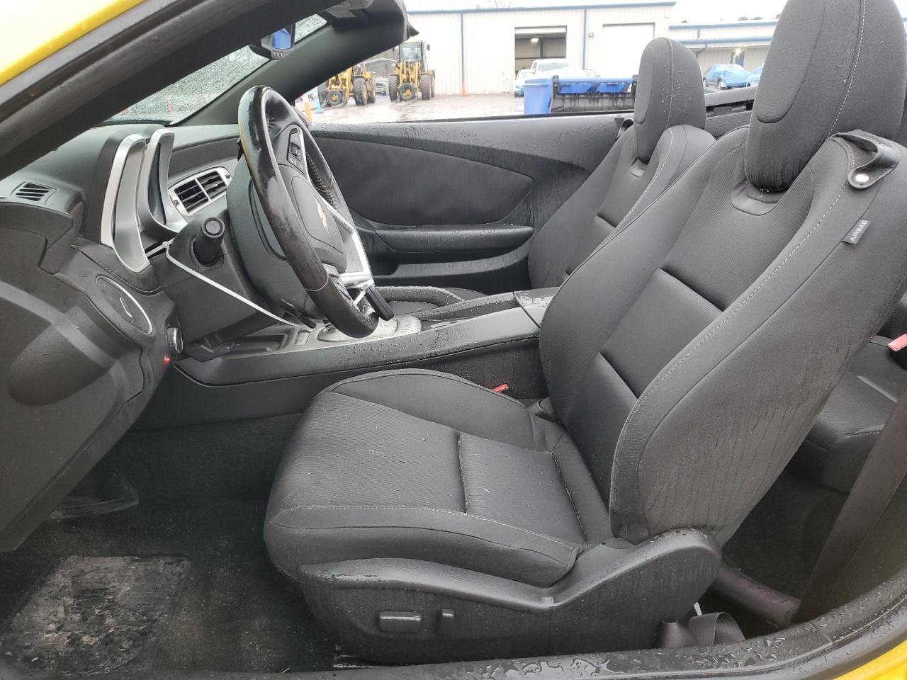 2012 Chevrolet Camaro VIN 2G1FB3D32C9206398 Copart auction photo, side damage thumbnail 7