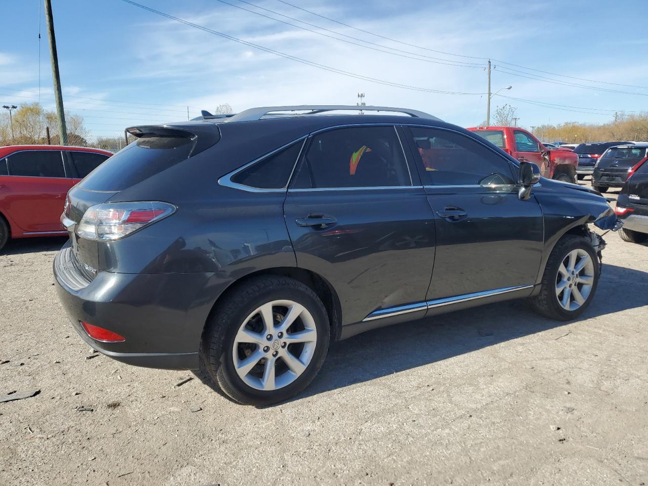 2011 Lexus RX VIN 2T2ZK1BA6BC046529 Copart auction photo, front end / minor dent/scratches damage thumbnail 3