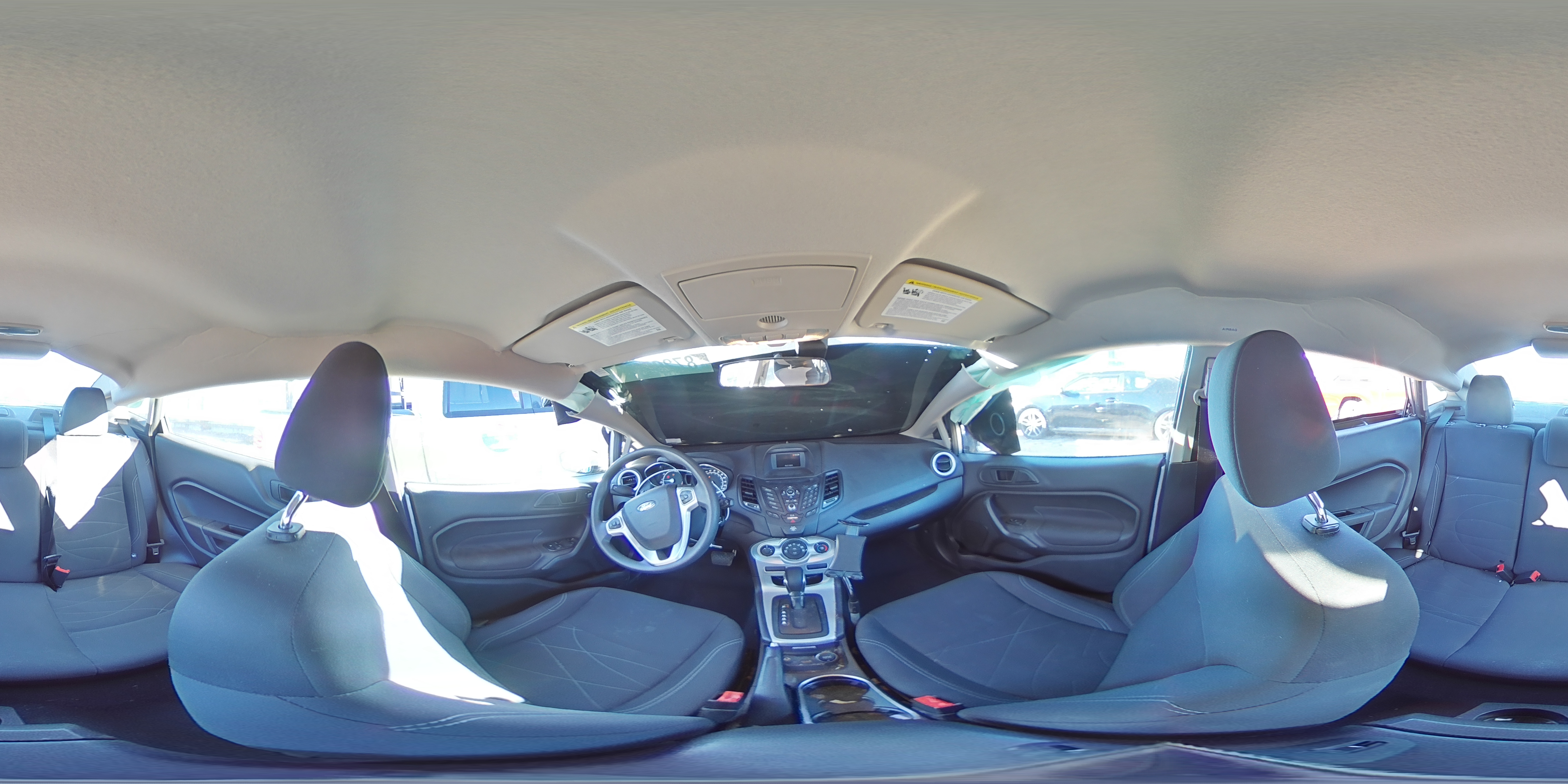 2019 Ford Fiesta VIN 3FADP4BJ6KM142059 Copart auction photo, all over / undercarriage damage thumbnail 13