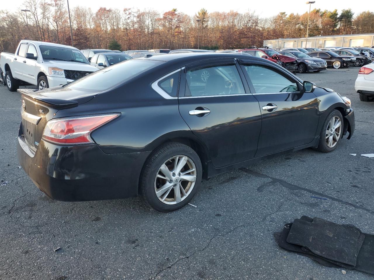 2014 Nissan Altima VIN 1N4AL3AP3EC328159 Copart auction photo, front end / side damage thumbnail 3