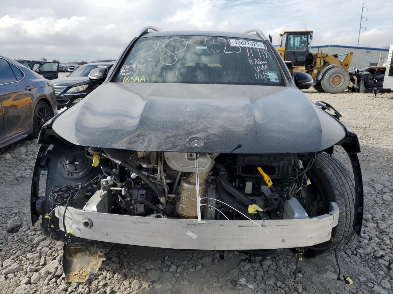2023 Mercedes-Benz GLB VIN W1N4M4GB1PW281214 Copart auction photo, all over damage thumbnail 5