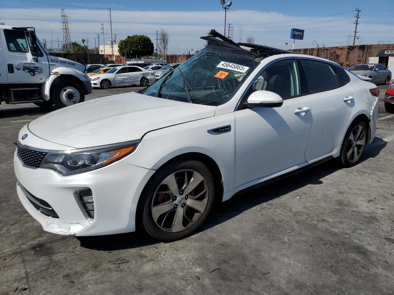 2018 KIA Optima VIN 5XXGW4L25JG207520